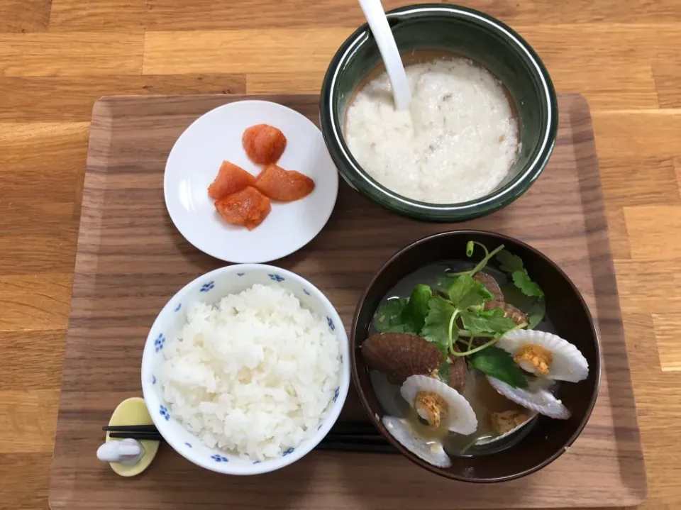 morimi32さんの料理 稚貝のお味噌汁|morimi32さん