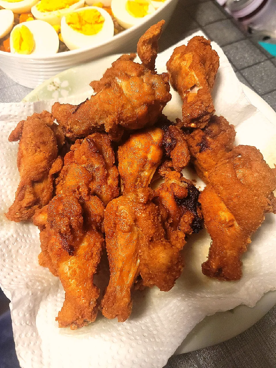 Snapdishの料理写真:Fried chicken❤️|Germaine Español Alab-Kodairaさん