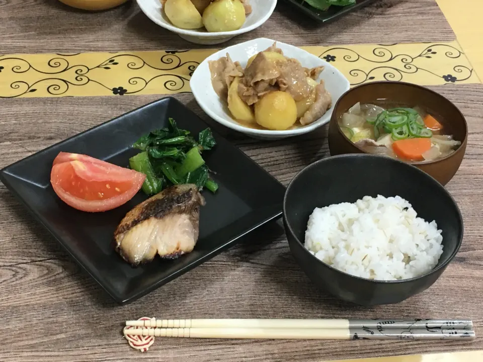 Snapdishの料理写真:味噌づくしの夕飯|チムニーさん