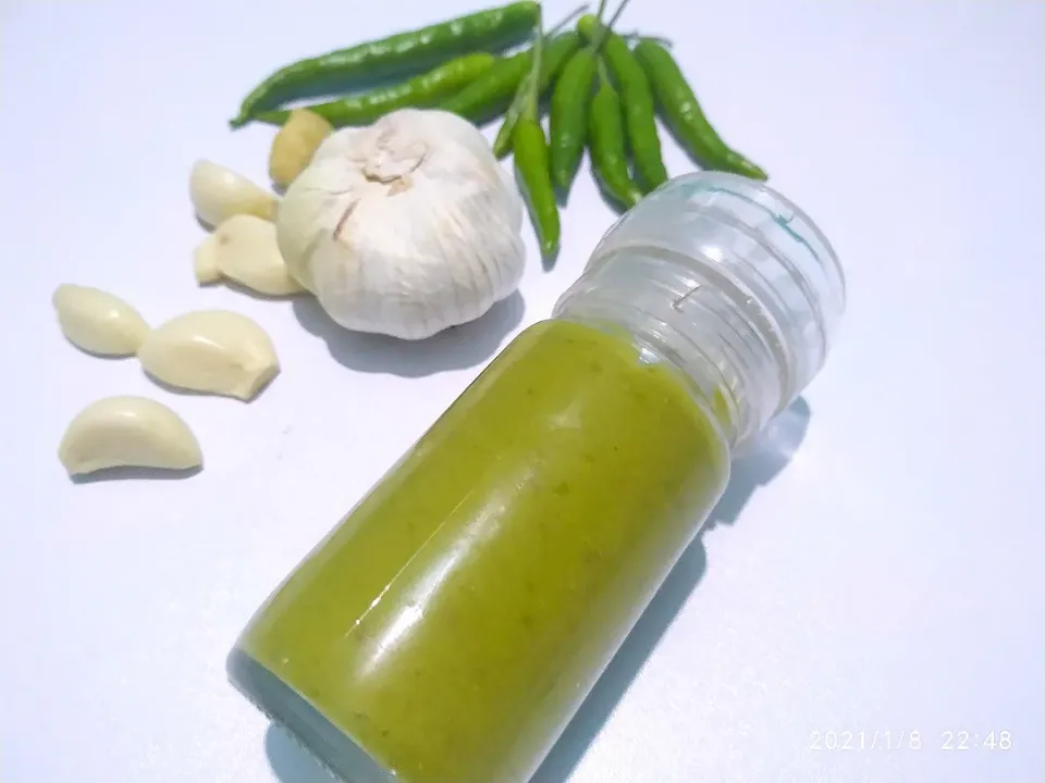 green chili sauce|Abreen Zariyaさん