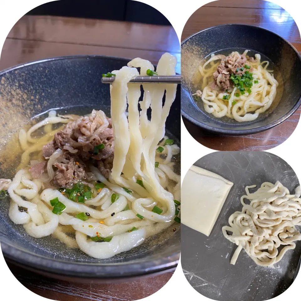 Snapdishの料理写真:自家製うどん|TOMOさん