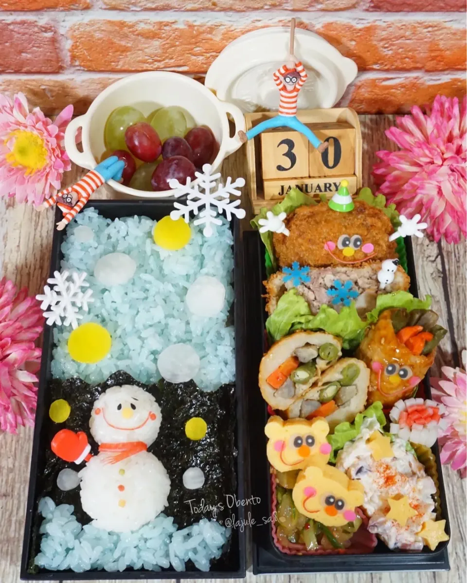 雪だるま⛄️ぉ弁当|La-Jule Sa8さん