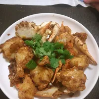 salty fried crab|Danielさん