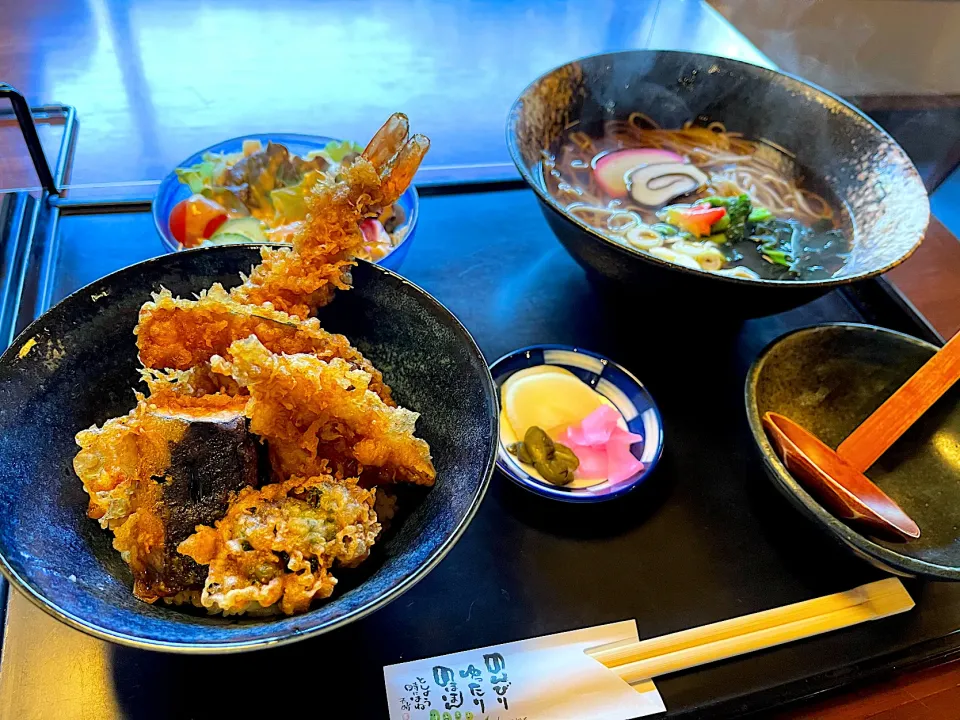 天丼セット|マハロ菊池さん