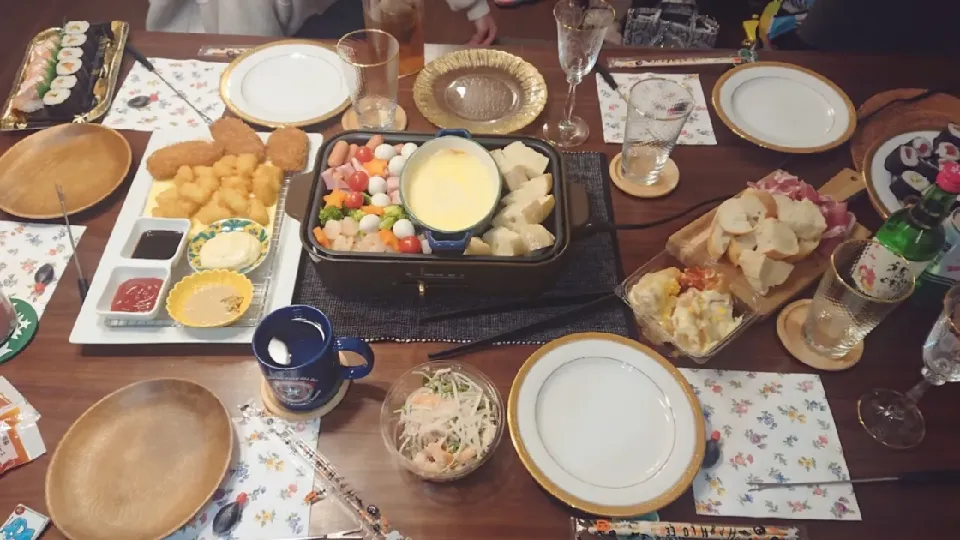 Snapdishの料理写真:チーズホンデュ|a.fさん