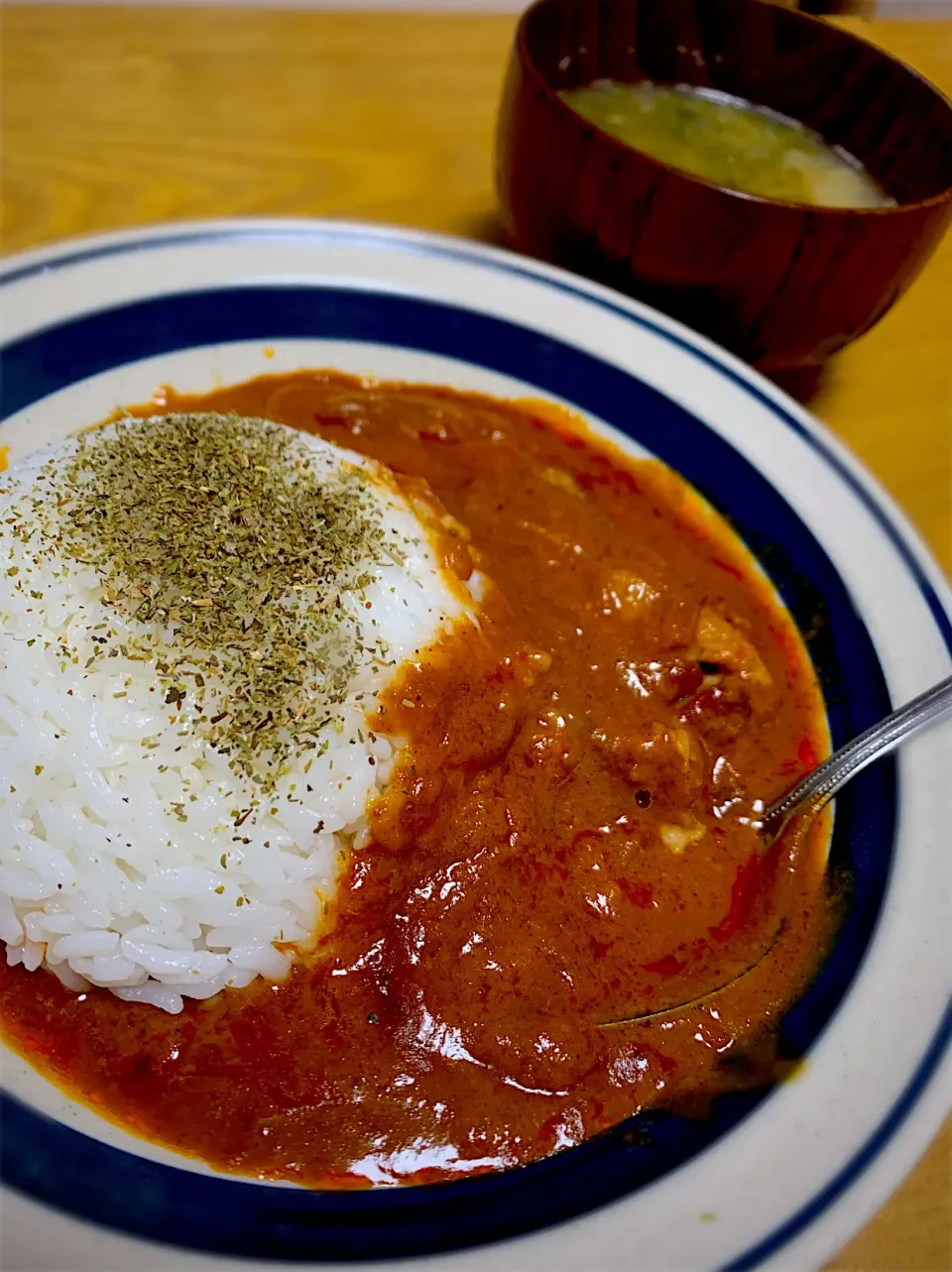 カレーライスとお味噌汁|あやさん