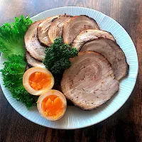 甘酒巻き巻きバラ焼豚