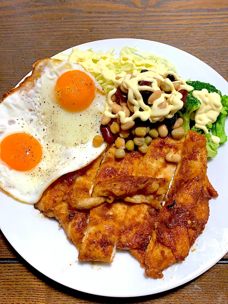 鶏胸肉のステーキ^_^自家製ニンニク醤油でカーボコントロール飯^_^|きよっさんさん