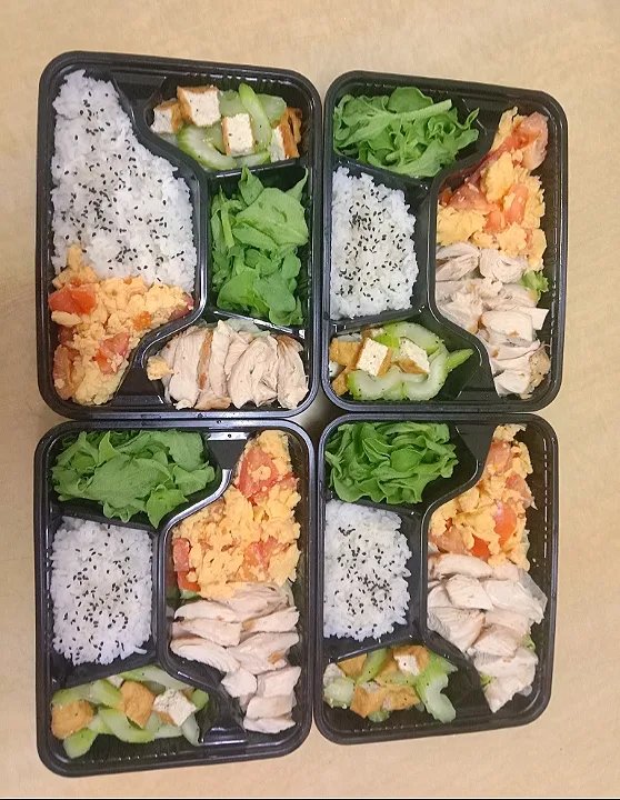 Healthy Lunch Box
健康便當 吃出健康
#low carb high protein
#less oil #less salt #less sugar
#no processed food
#eathealthy 
#eatclean|steady chanさん