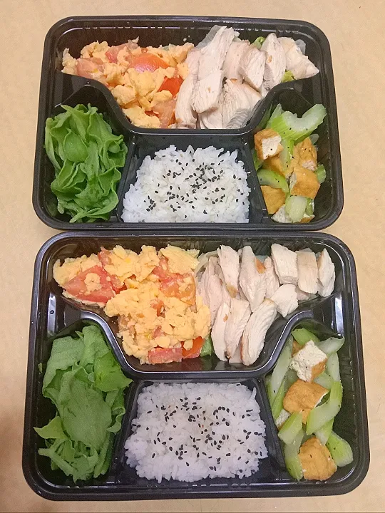 Healthy Lunch Box
健康便當 吃出健康
#low carb high protein
#less oil #less salt #less sugar
#no processed food
#eathealthy 
#eatclean|steady chanさん