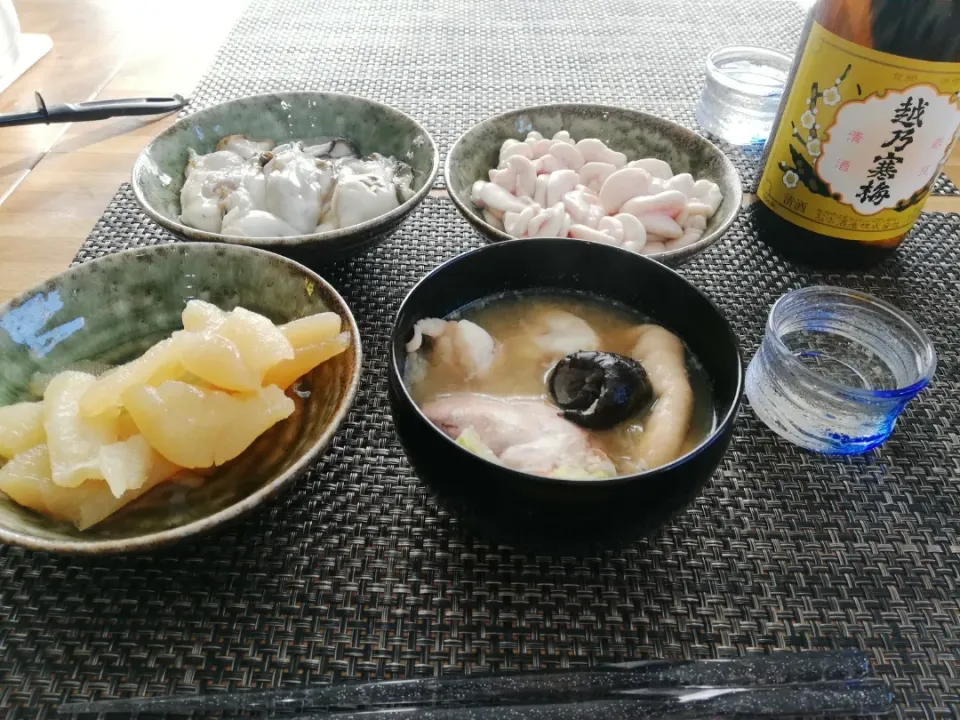 Snapdishの料理写真:贅沢食材で昼飲み|puniさん