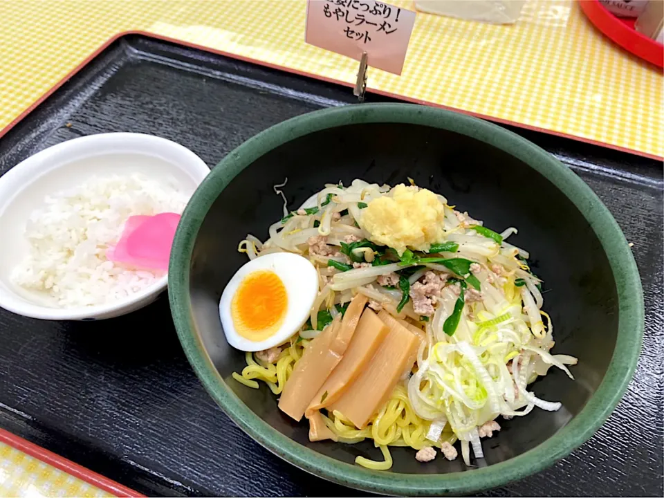 しょうがもやしラーメンセット|nyama1さん