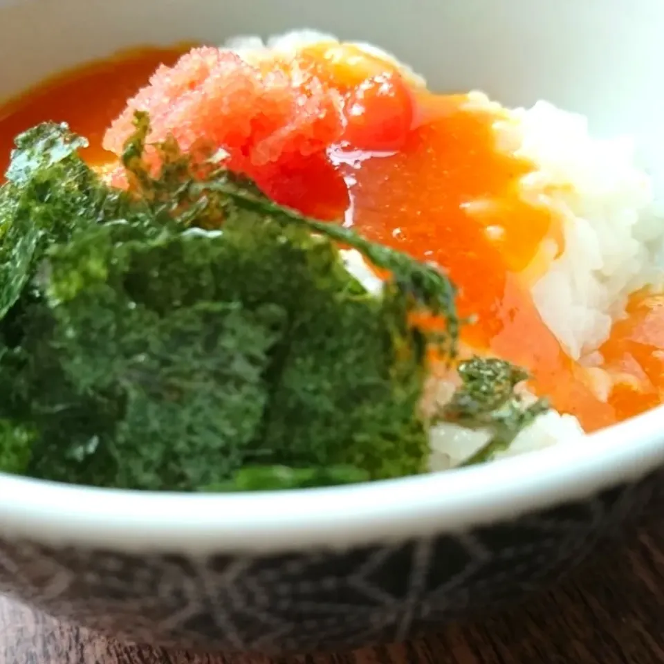 Snapdishの料理写真:イチロッタさんの料理 辛子明太卵かけご飯✨✨✨う〜ん、こいつは美味いわ❣️✨💛♥️|とだともさん