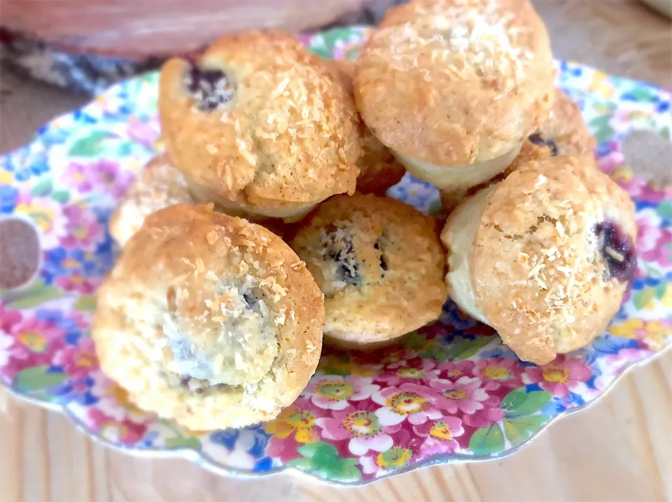 Blueberry coconut muffins|K8TCRE8TZさん