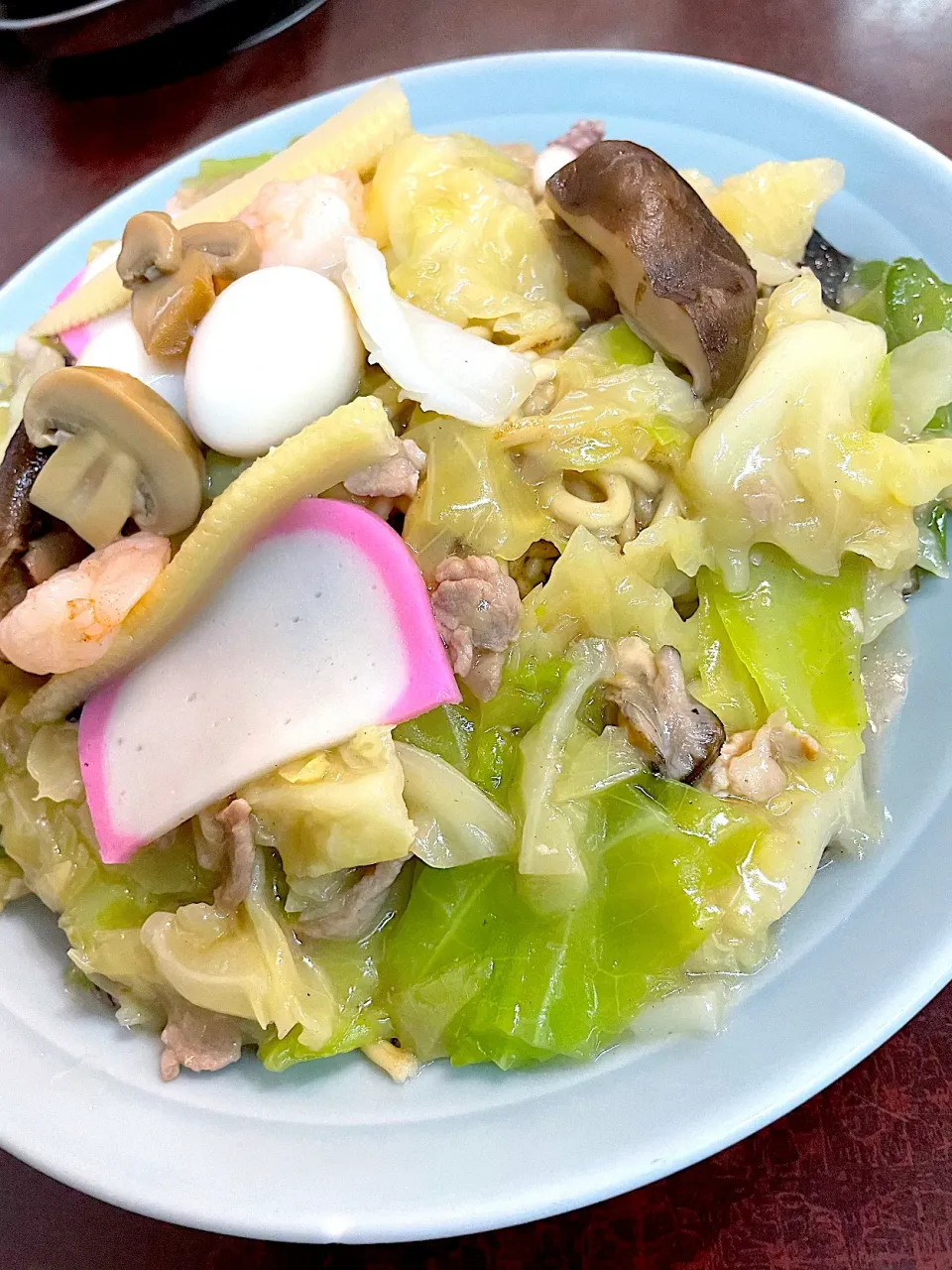 Snapdishの料理写真:特上皿うどん！軟麺。孤独のグルメ登場店。|Tomyさん