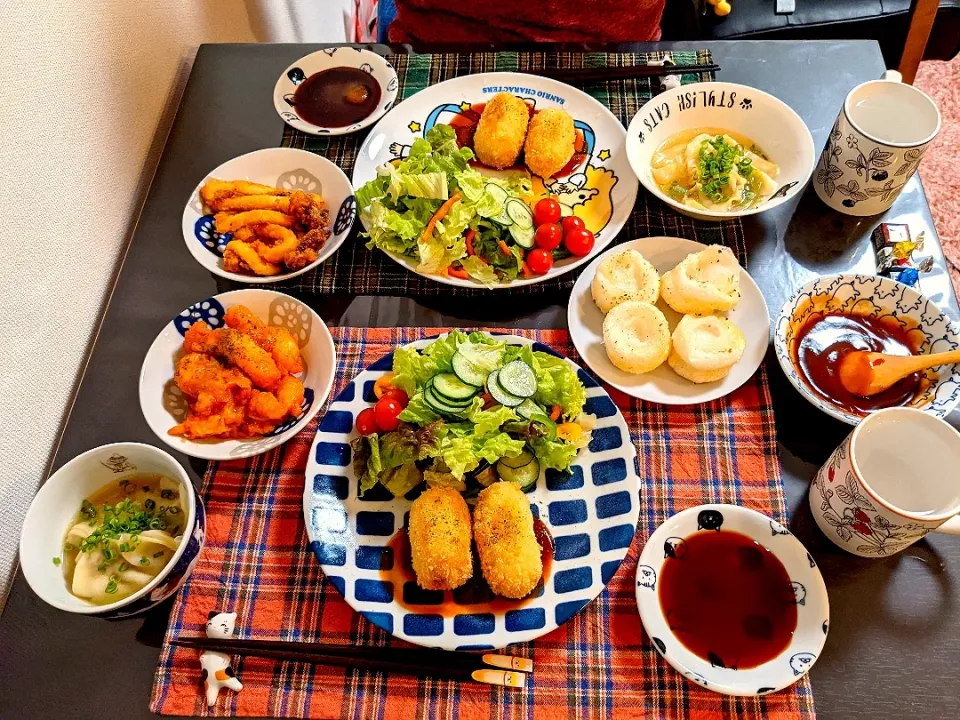 Snapdishの料理写真:今日の夕飯☆*°|奈津美さん