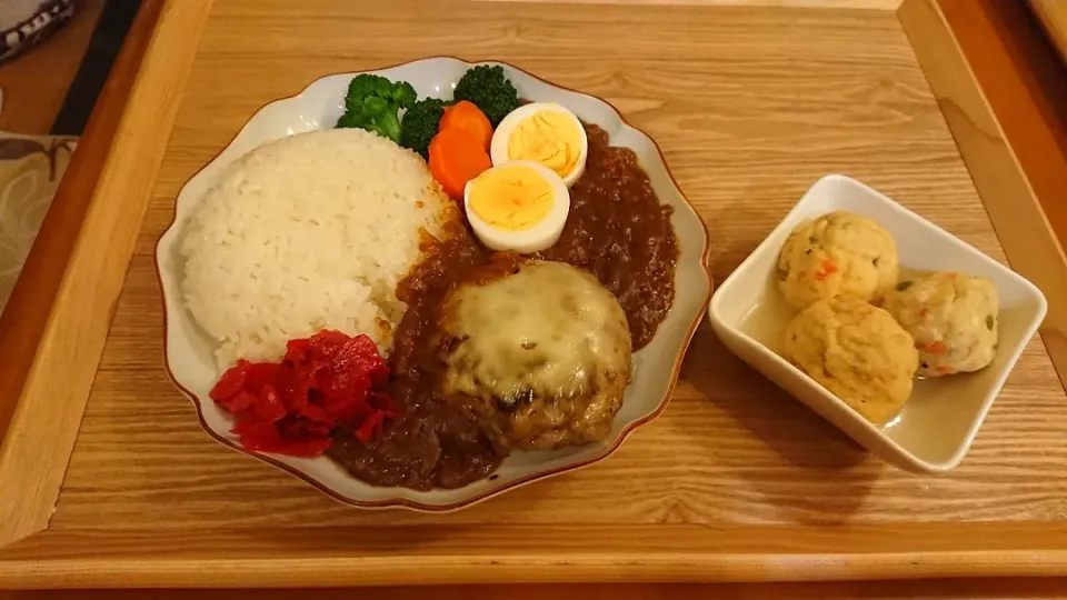 ☆チーズハンバーグカレー
☆ひろうす煮物|chikakoさん