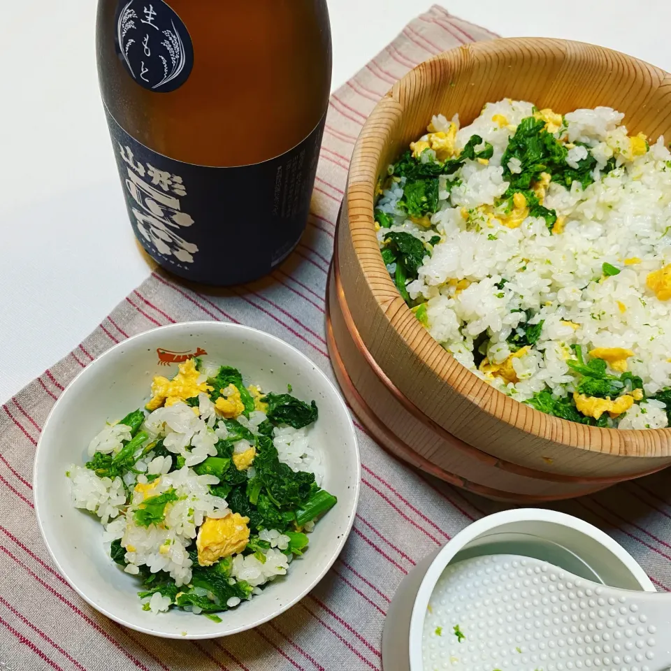 アッチさんの料理 菜の花ごはん|麻紀子さん