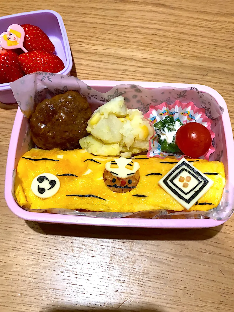 Snapdishの料理写真:節分☆オムライス|はるmamaさん