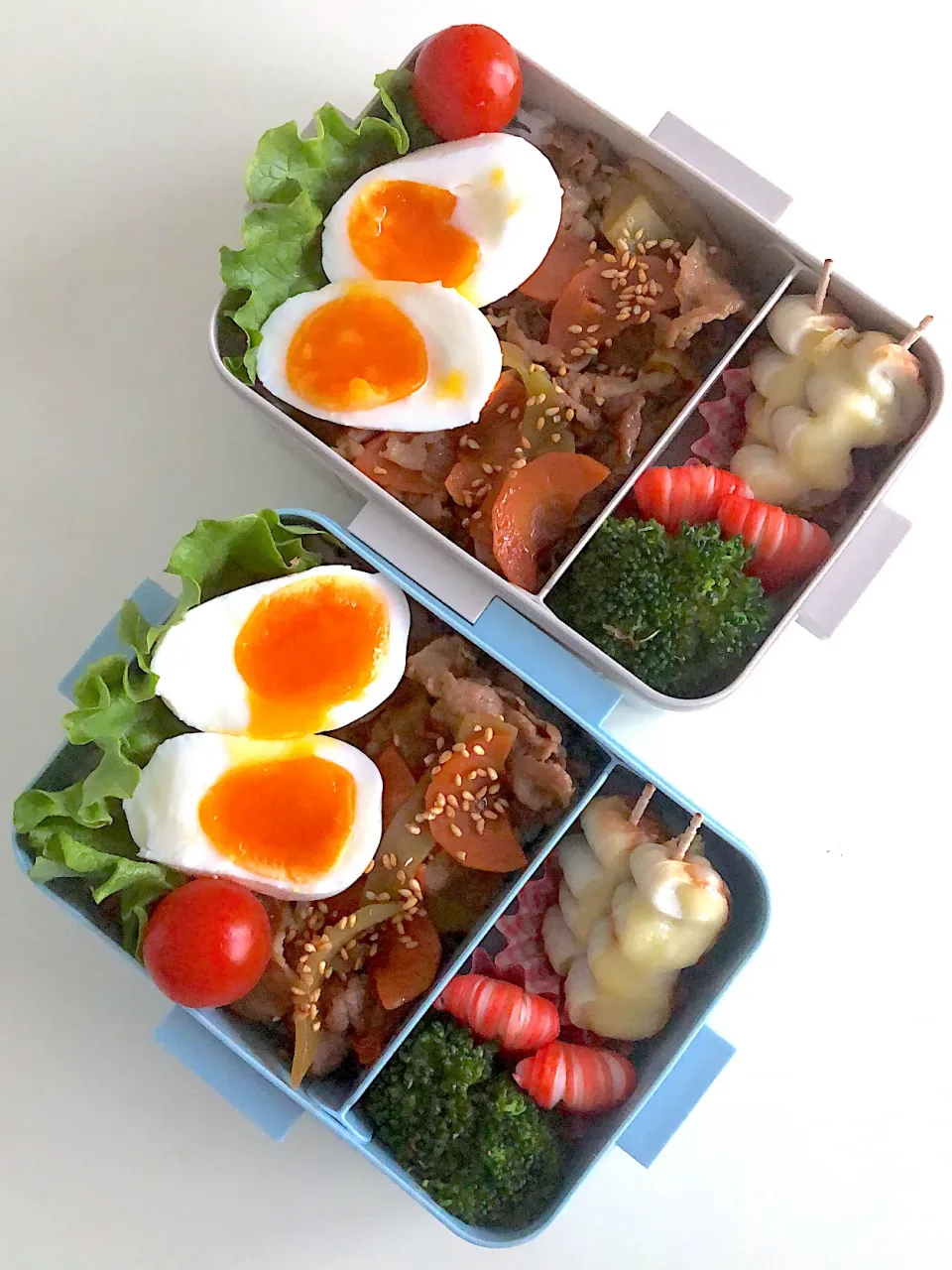 豚丼弁当♪|ikumonさん