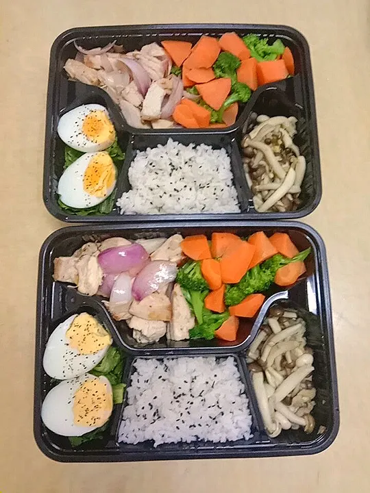 Healthy Lunch Box
健康便當 吃出健康
#low carb high protein
#less oil #less salt #less sugar
#no processed food
#eathealthy 
#eatclean|steady chanさん