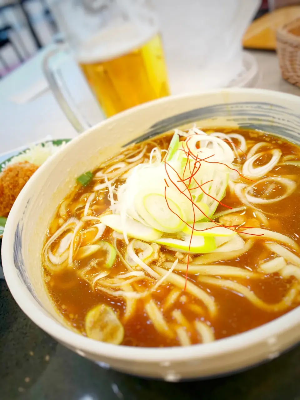 ゴルフ飯　カレー南蛮うどん|寺尾真次さん