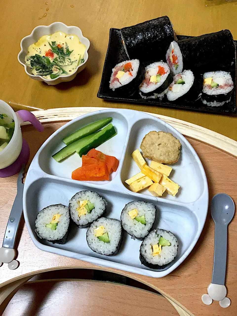 Snapdishの料理写真:#節分　 #離乳食　 #恵方巻|𝕜𝕪𝟙𝟘𝟚𝟘𝟙𝟠さん