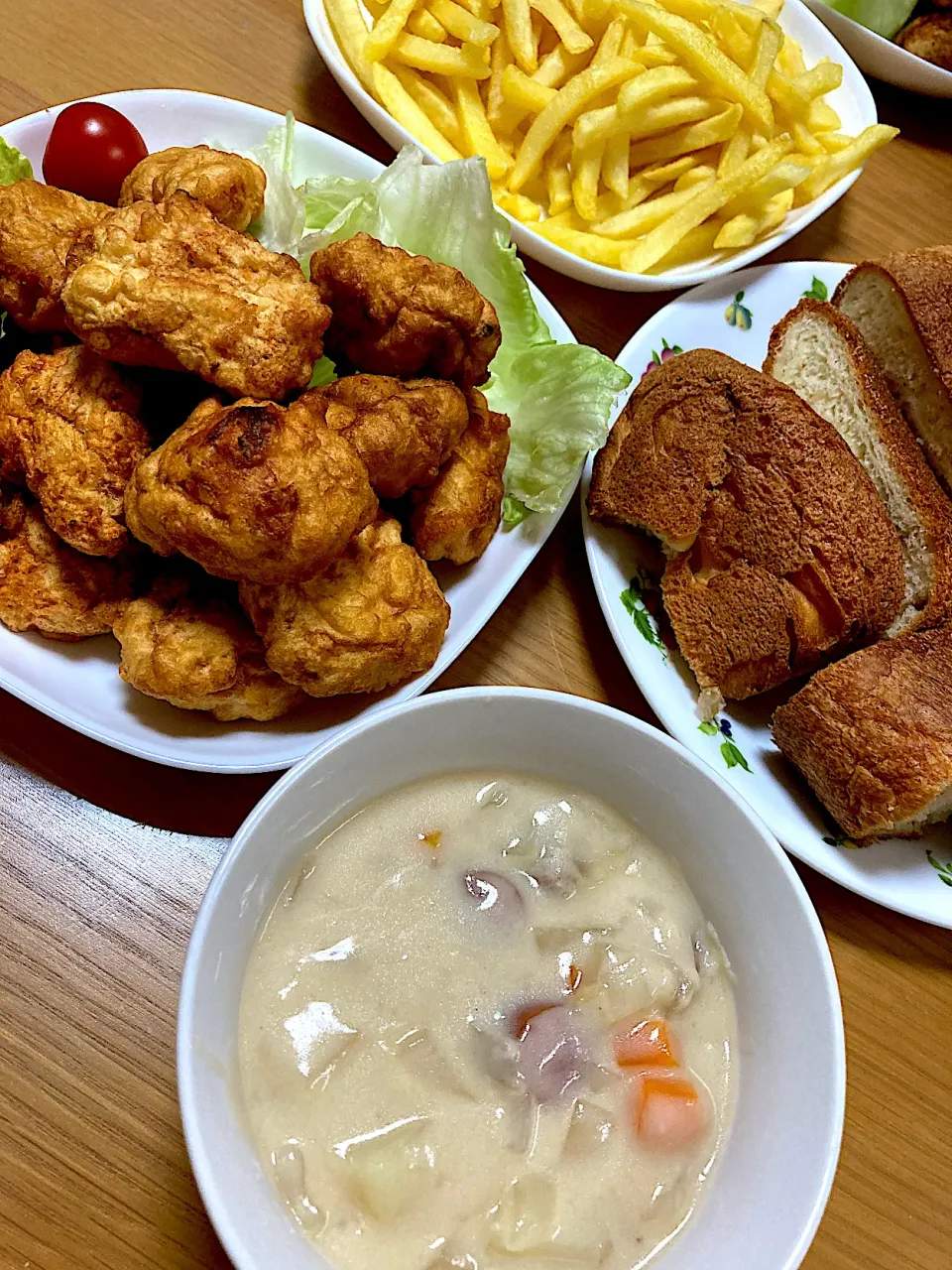 糀甘酒のシチュー&チキンナゲット|sinさん