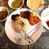 Bengali food thali❤️|rishu121さん