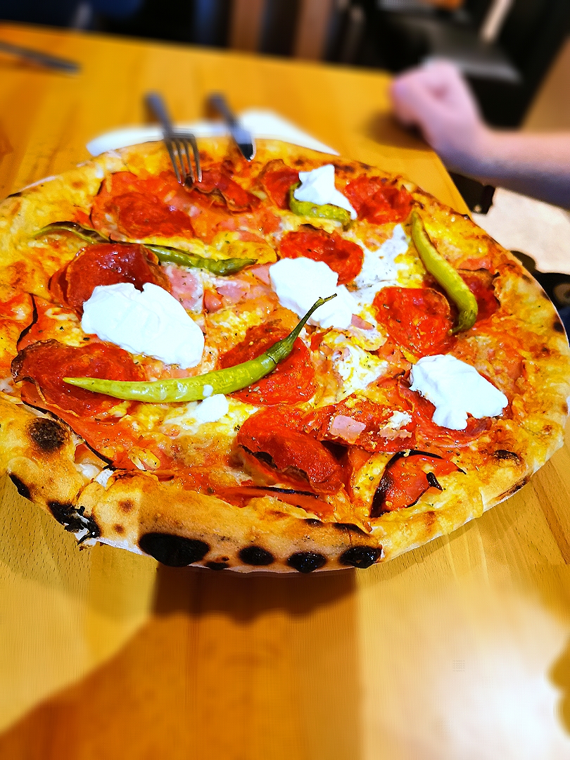 Woodfired pizza