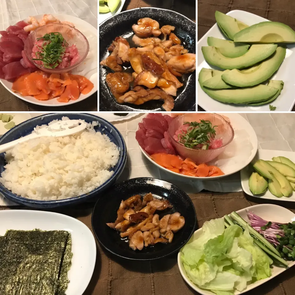 Snapdishの料理写真:手巻き寿司|純さん