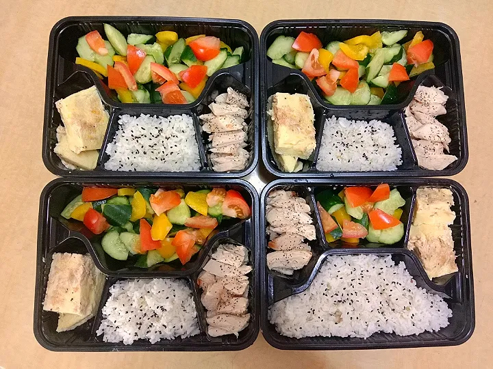 Healthy Lunch Box
健康便當 吃出健康
#low carb high protein
#less oil #less salt #less sugar
#no processed food
#eathealthy 
#eatclean|steady chanさん