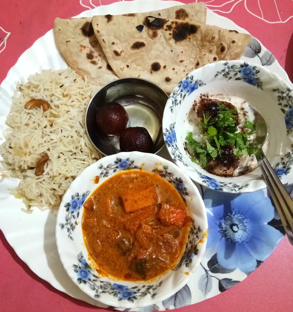 Indian thali homemade|Amrita singhさん