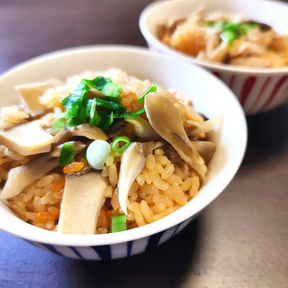 きのこの炊き込みご飯|マーガリンさん