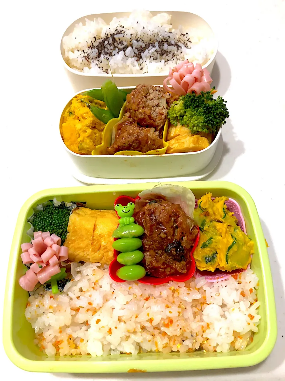 Snapdishの料理写真:年中男子のお弁当|サニーさん