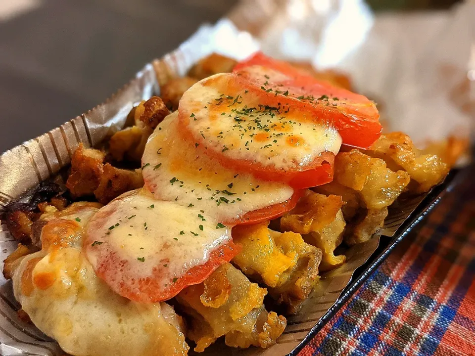 鶏肉とトマトのチーズ焼き☆*°|奈津美さん