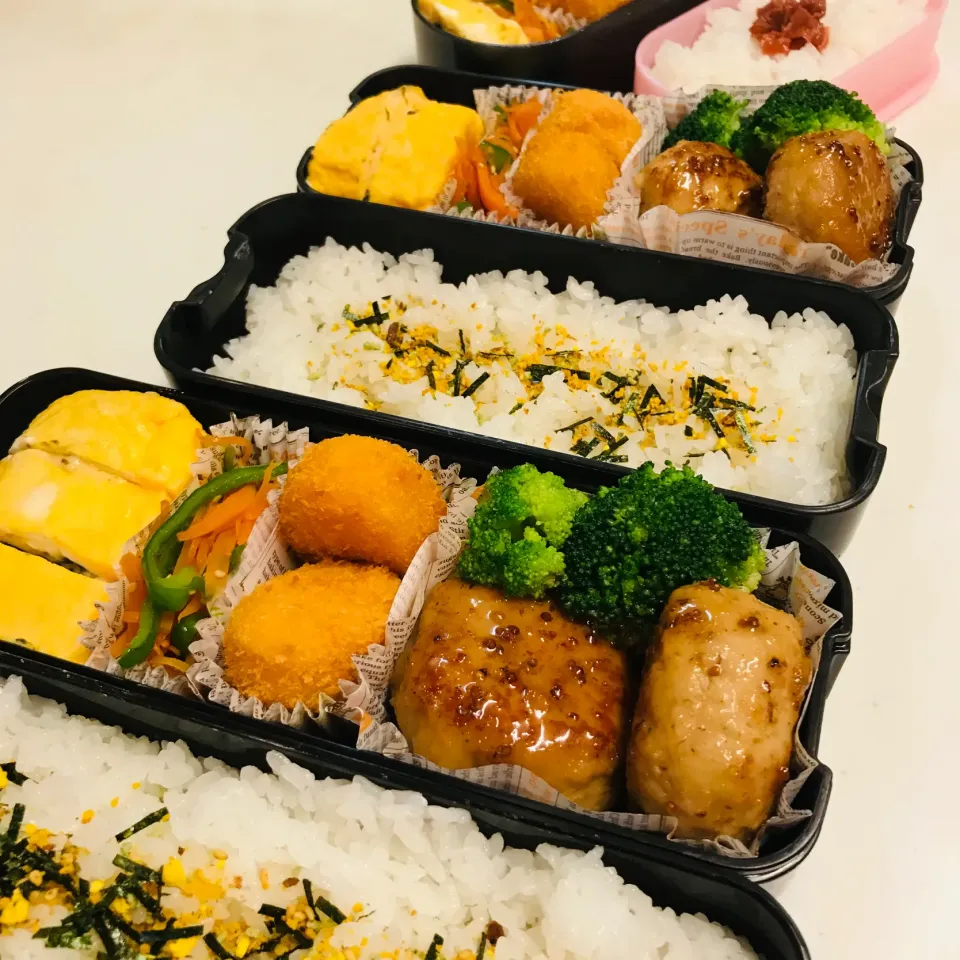 昨日の高校生長男と旦那さん、ばぁばのお弁当🍱|だまさん