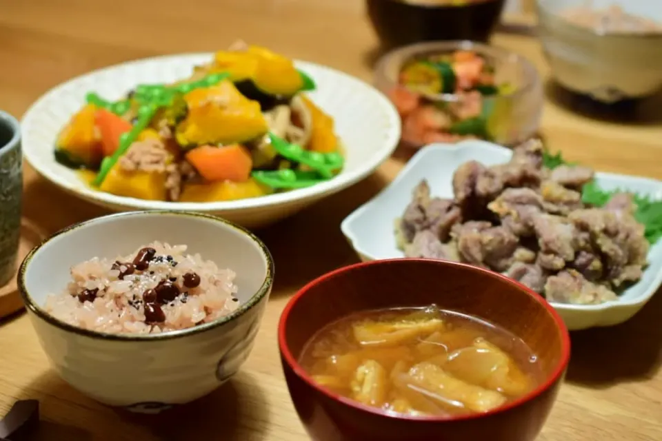 お赤飯定食|うにんぱすさん