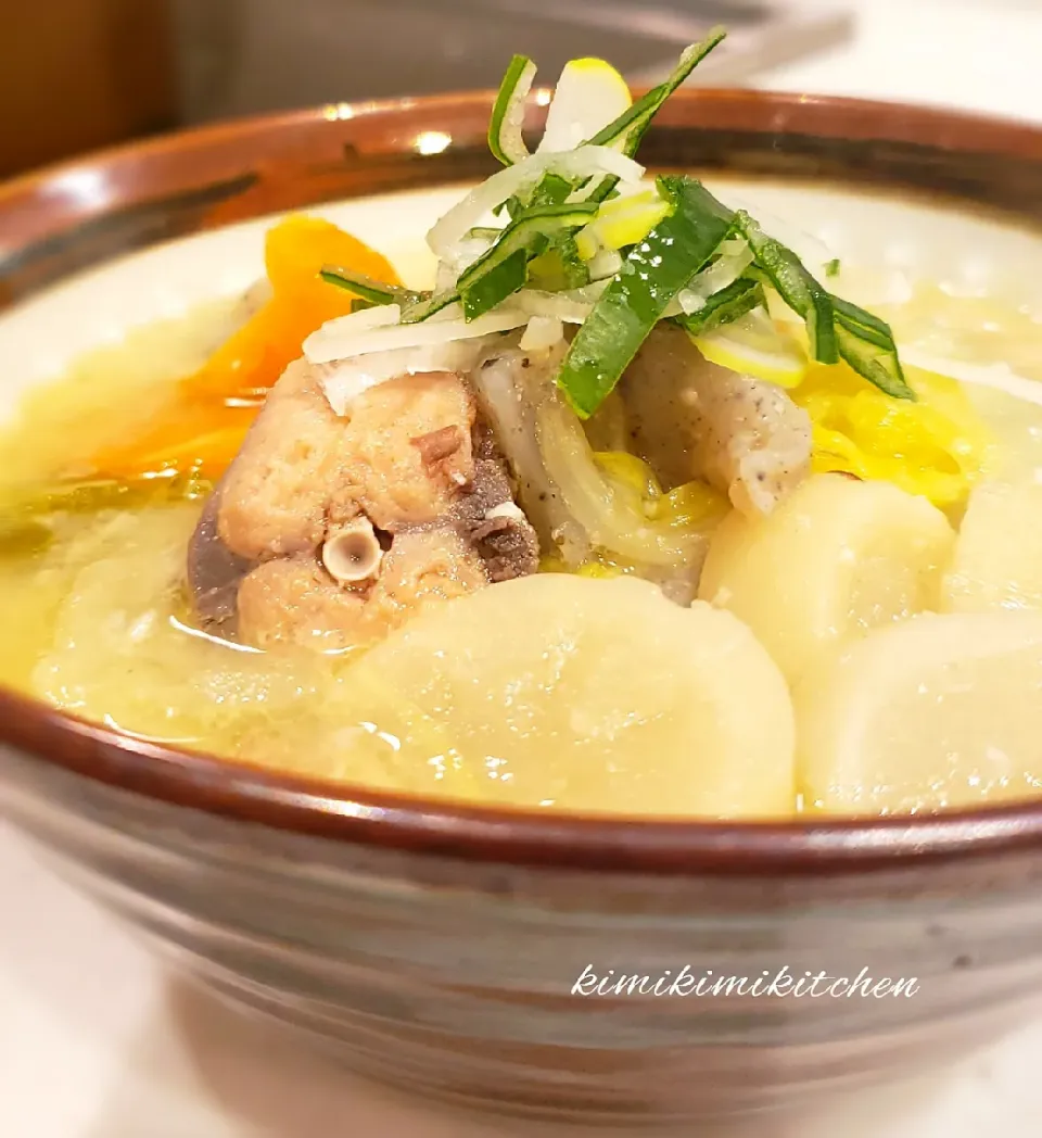 カラダにいい料理
野菜たっぷりサバ缶の酒粕汁|kimikimi❤kitchenさん