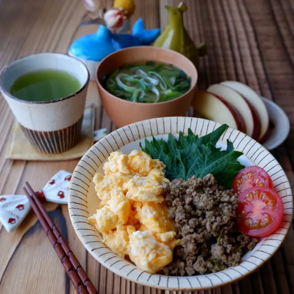 そぼろ丼|naokyanさん