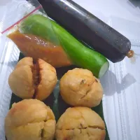 Snapdishの料理写真:pempek adaan Isi Hot Udang mantul 
4pcs +Timun +sambal N cuko endulita
@14K 

pengiriman bisa pakai
#GOJEK SAMEDAY #PAXEL Bagi yg di Luar Kota
#Dapor_pempekCEKD|DonaAnggrainiさん