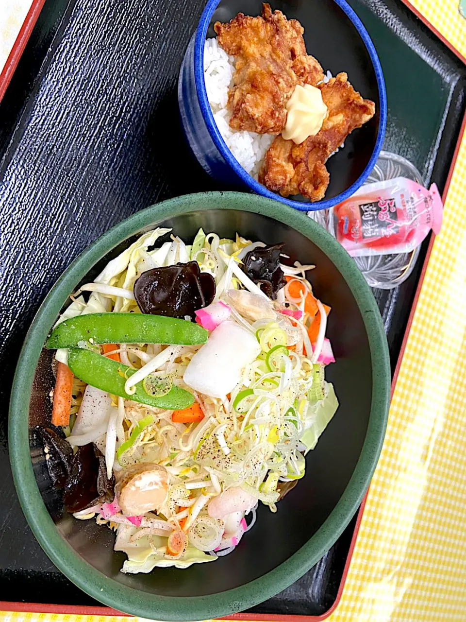 金曜限定　厚別ちゃんぽん麺・ミニ丼セット|nyama1さん