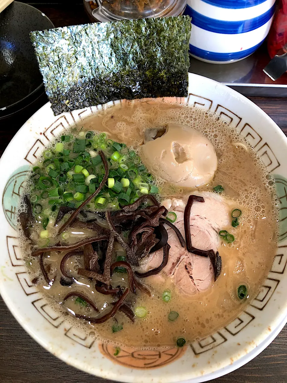 らーめん+くずれたまご@博多ラーメン 楓神（伊奈）|Kazuya Miyukiさん