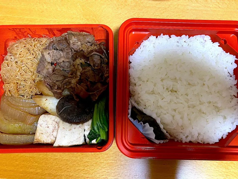 阿さ利　すき焼き弁当|hiramukiさん