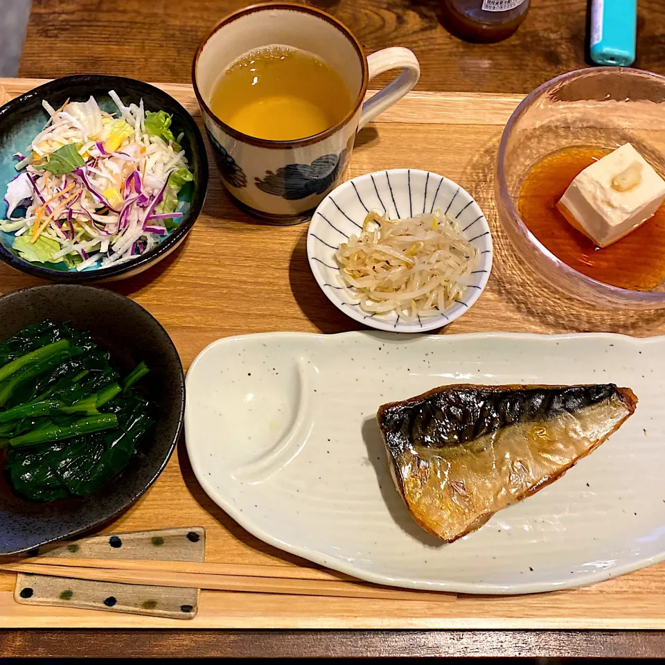 Snapdishの料理写真:サバの塩焼き|なつこさん