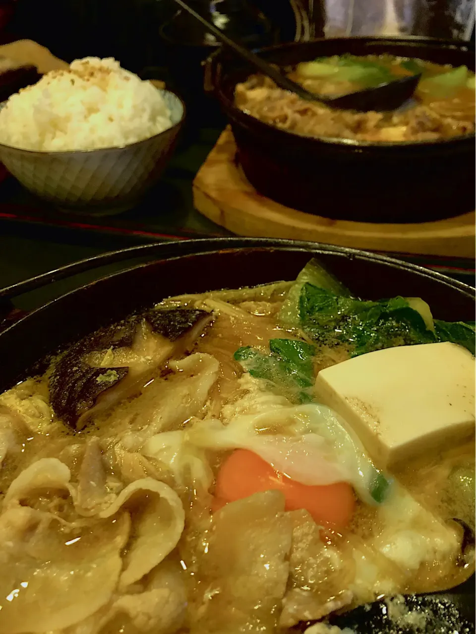 Snapdishの料理写真:Sukiyaki   Y(^_^)Y 2021.01.01 #newstart|Cherieさん