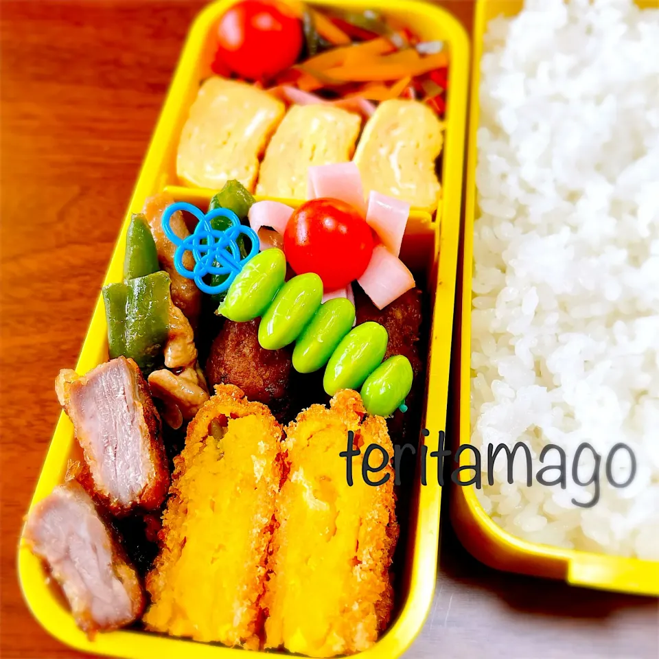 Snapdishの料理写真:お弁当|teritamagoさん