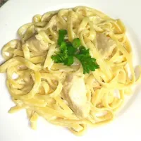 Snapdishの料理写真:Da Nook's Chicken Fettuccine|Kedraさん