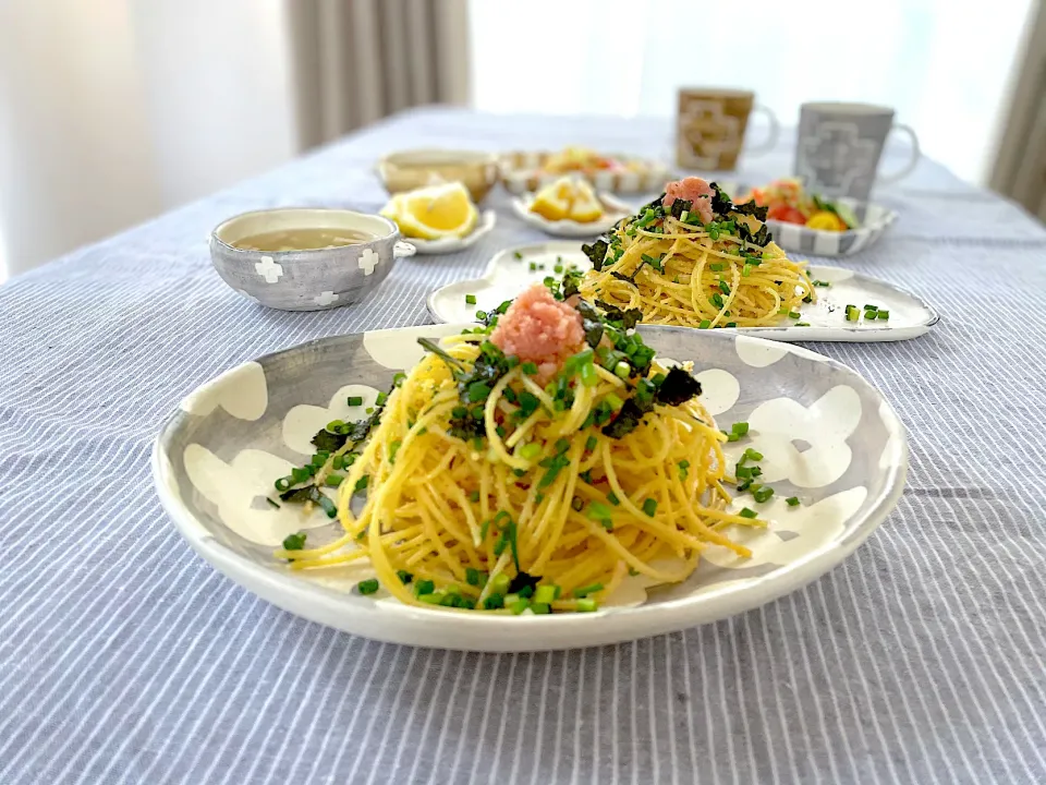 明太バタースパゲッティ🍝|ゆかりさん