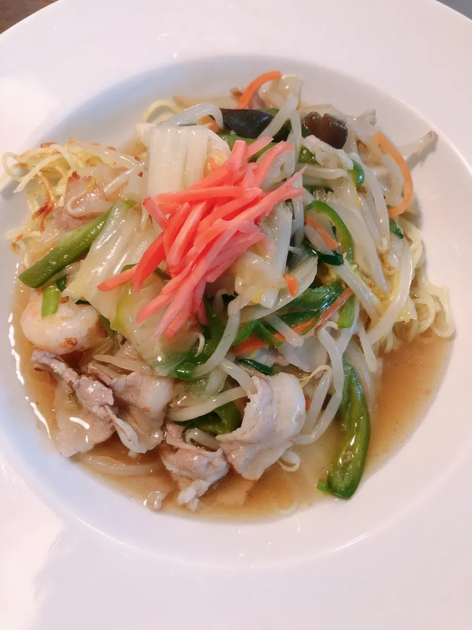 fried noodle with starchy sauce|taka-chanさん